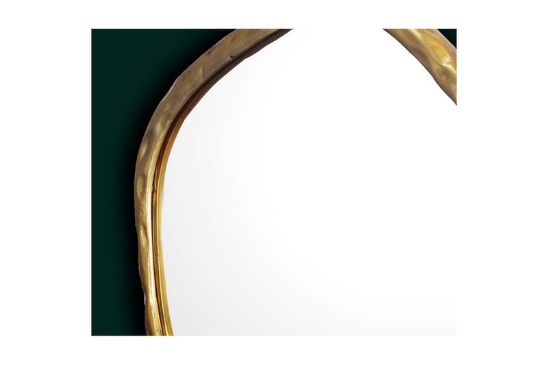 Peili Wohnling Epäkeskeinen metallikehys pyöreä 60 cm - Sisustustuotteet - Peili