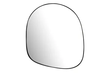 Peili Wohnling Epäkeskeinen paksu metallikehys soikea 60 cm - Sisustustuotteet - Peili