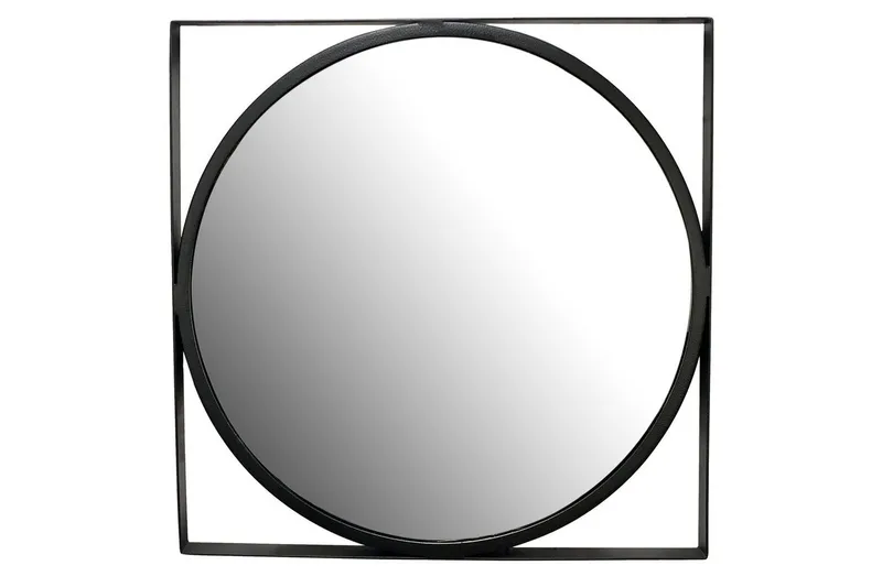 Peili Wohnling Neliökehys pyöreä 54 cm moderni, undefined