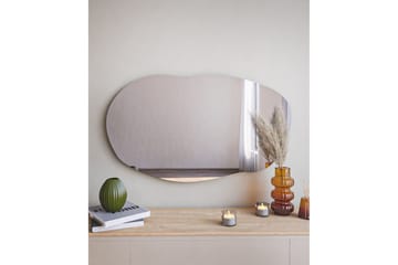 Peili Zeo 52 cm Suorakaide - Musta - Sisustustuotteet - Peili