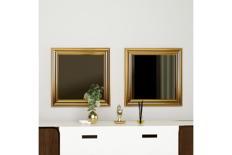Peilisetti (2 kappaletta) Dorougradwyn Kulta - Kulta - Sisustustuotteet - Peili