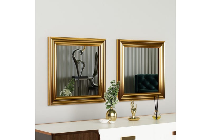 Peilisetti (2 kappaletta) Dorougradwyn Kulta - Kulta - Sisustustuotteet - Peili