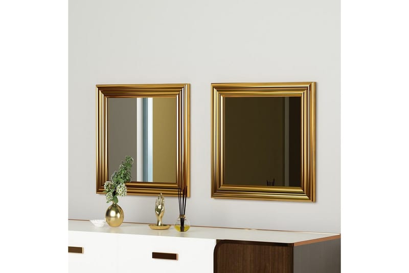 Peilisetti (2 kappaletta) Dorougradwyn Kulta - Kulta - Sisustustuotteet - Peili