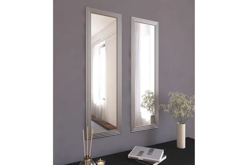 Peilisetti (2 kappaletta) Miyoshi Hopea - Hopea - Sisustustuotteet - Peili