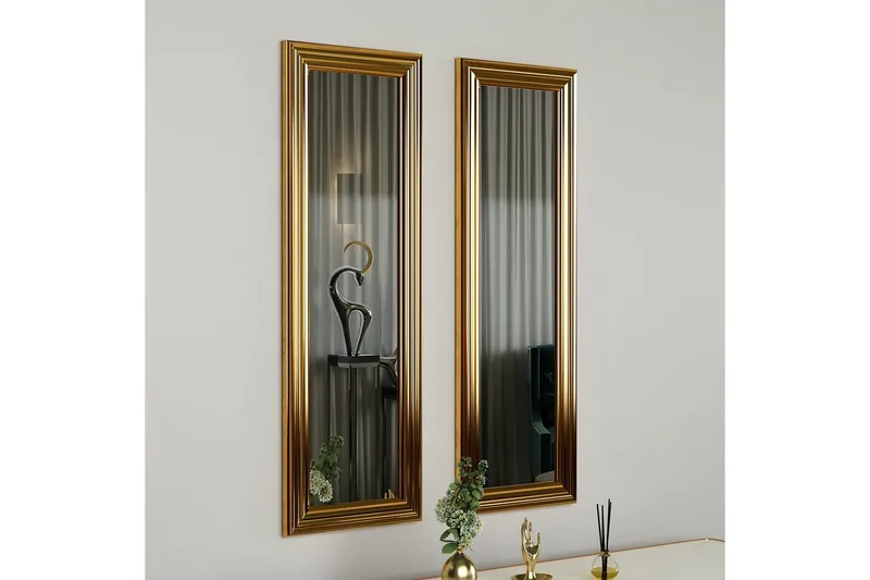 Peilisetti (2 kappaletta) Miyoshi Kulta - Kulta - Sisustustuotteet - Peili