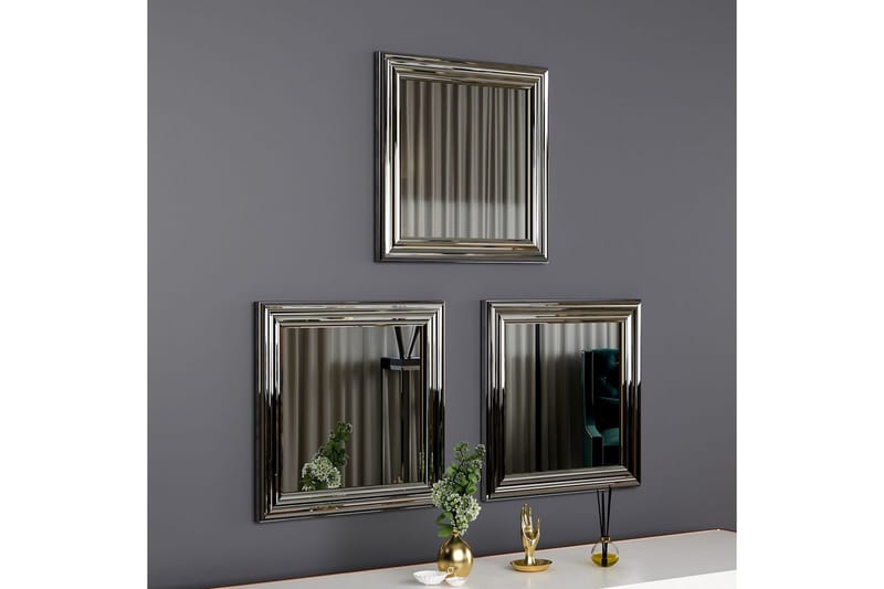 Peilisetti (3 kappaletta) Gausberto Hopea - Hopea - Sisustustuotteet - Peili