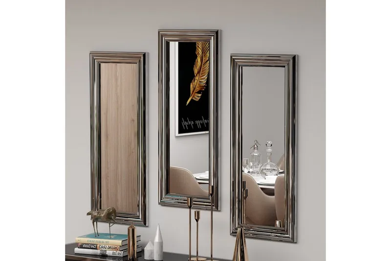 Peilisetti (3 kappaletta) Sudavia Hopea - Hopea - Sisustustuotteet - Peili