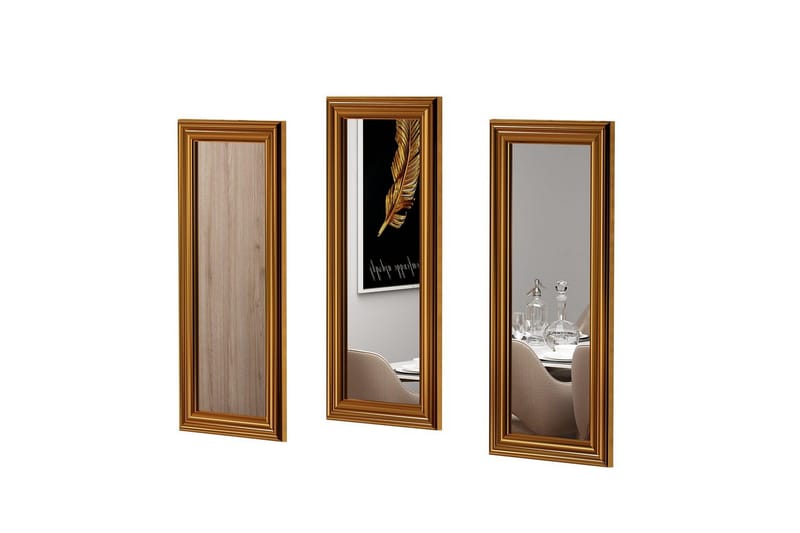 Peilisetti (3 kappaletta) Sudavia Pronssi, Pronssi