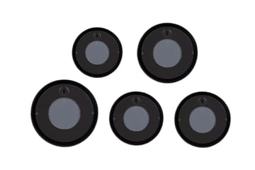 Peilisetti Vivien 5-Osainen Musta/Kulta - Mirrors and more - Sisustustuotteet - Peili