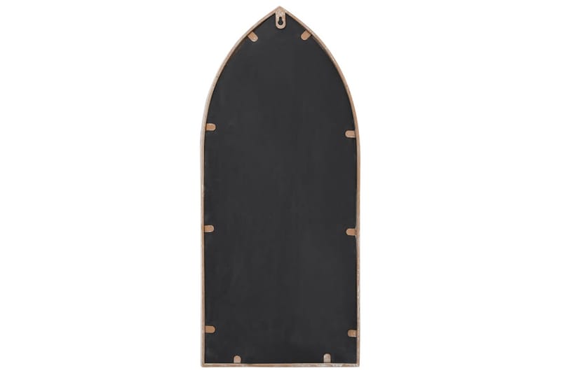 Puutarhapeili hiekka 70x30 cm rauta ulkokäyttöön - Kerma - Sisustustuotteet - Peili