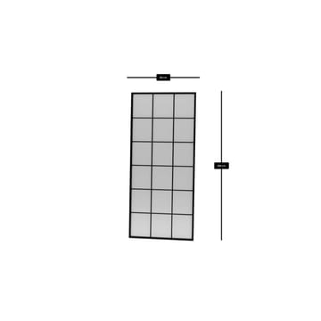 Salvin Lattiapeili 80 x 180 cm - Kulta - Sisustustuotteet - Peili - Lattiapeili