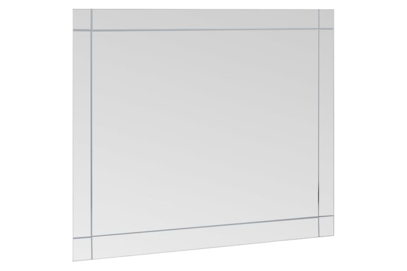 Seinäpeili 100x60 cm lasi - Hopea - Sisustustuotteet - Peili