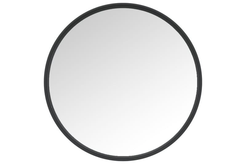 Seinäpeili 30 cm musta - Sisustustuotteet - Peili
