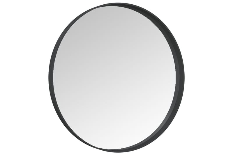 Seinäpeili 50 cm musta - Sisustustuotteet - Peili