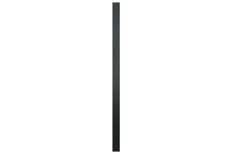 Seinäpeili 60 cm musta - Sisustustuotteet - Peili
