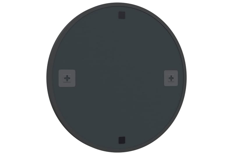Seinäpeili 60 cm musta - Sisustustuotteet - Peili