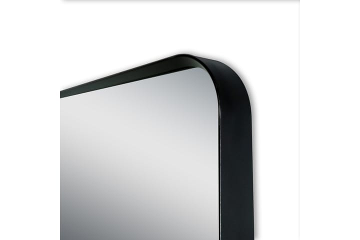 Seinäpeili Almunge 60 cm - Musta - Peili - Kylpyhuoneen peilit - Kylpyhuonepeili valaistuksella