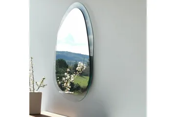 Seinäpeili Banize 55x75 cm Epäsymmetrinen - Karkaistu lasi - Sisustustuotteet - Peili