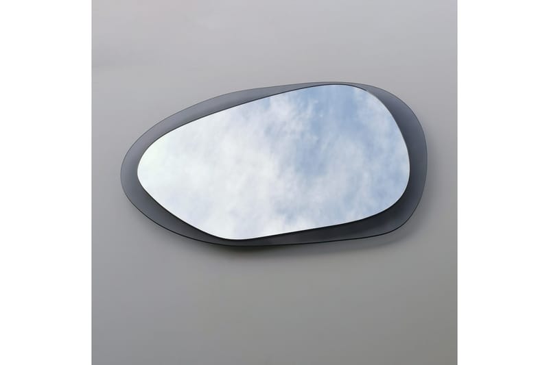 Seinäpeili Banize 75x55 cm - Harmaa/Karkaistu Lasi - Sisustustuotteet - Peili