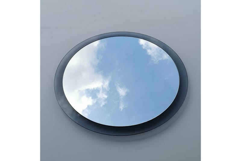 Seinäpeili Banize Pyöreä 65 cm - Harmaa/Karkaistu Lasi - Sisustustuotteet - Peili