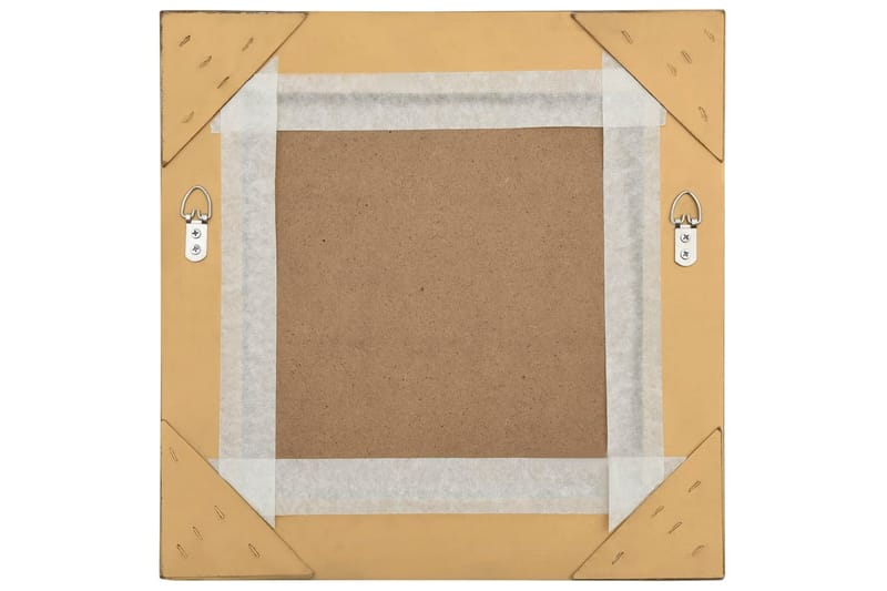 Seinäpeili barokkityylinen 40x40 cm kulta - Kulta - Sisustustuotteet - Peili