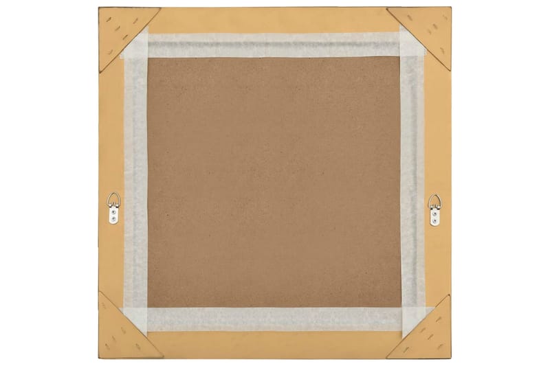 Seinäpeili barokkityylinen 60x60 cm kulta - Kulta - Sisustustuotteet - Peili