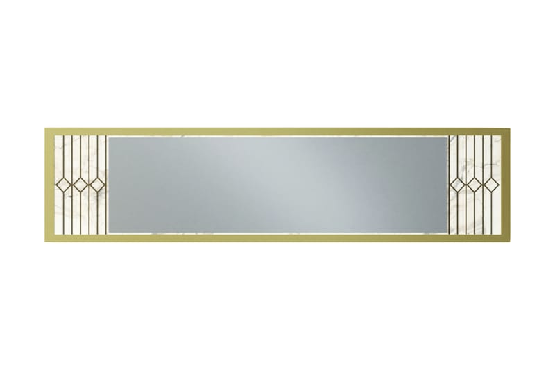 Seinäpeili Fridaria 90x22 cm - Valkoinen - Sisustustuotteet - Peili