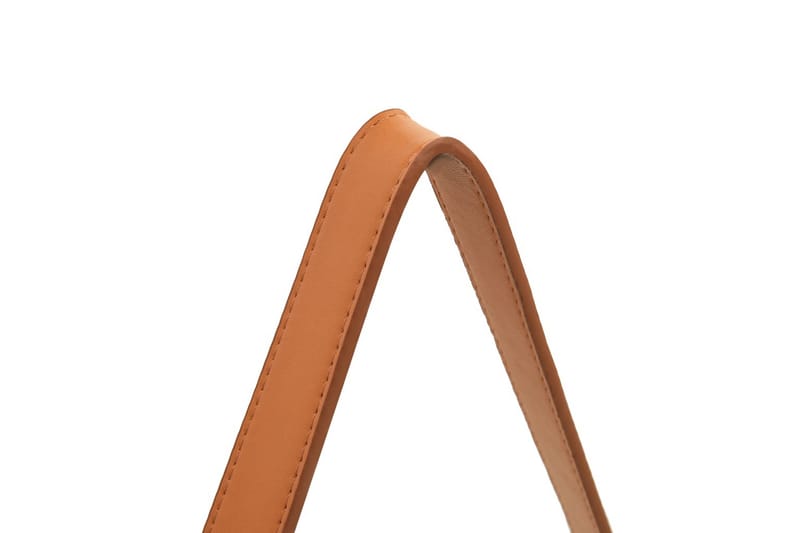 Seinäpeili hihnalla 40 cm musta - Sisustustuotteet - Peili
