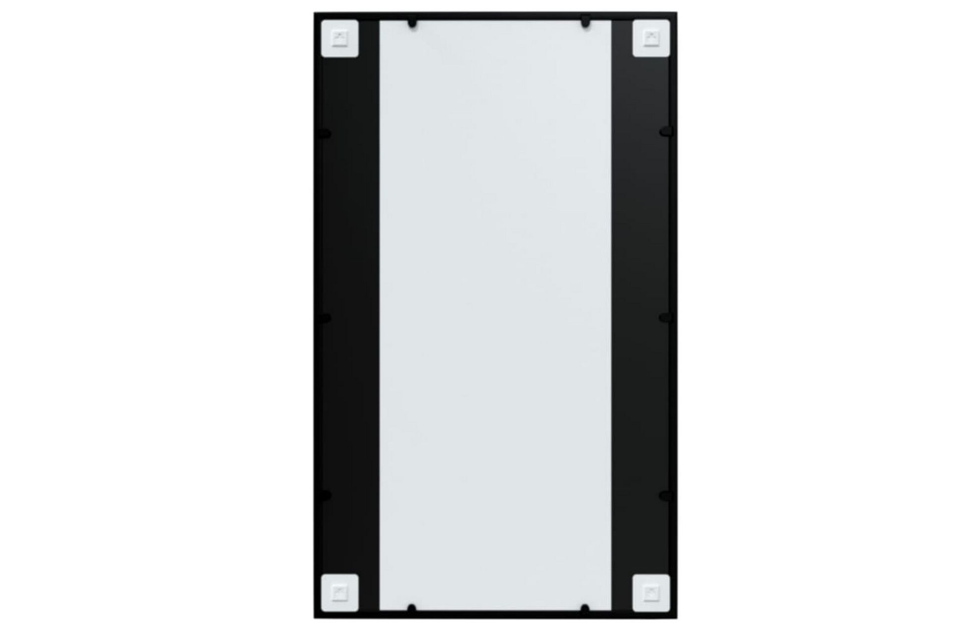 Seinäpeili musta 100x60 cm metalli - Musta - Sisustustuotteet - Peili