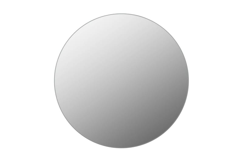 Seinäpeili pyöreä 60 cm lasi - Hopea - Sisustustuotteet - Peili