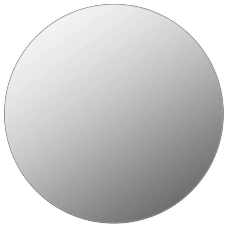 Seinäpeili pyöreä 40 cm lasi - Hopea - Sisustustuotteet - Peili