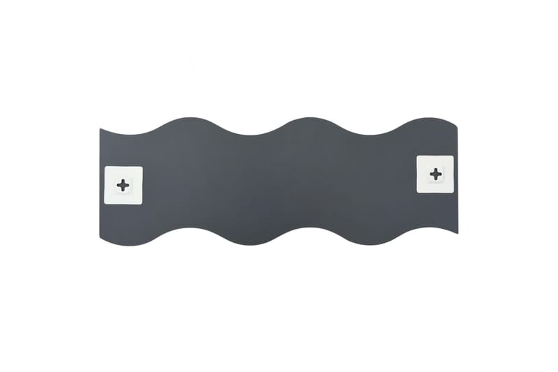 Seinäpeilit 4 kpl 60x18,5 cm aalto lasi - Hopea - Sisustustuotteet - Peili