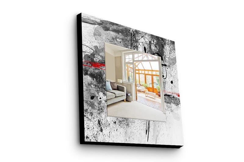 Sisustuspeili Krasnaja 50x50 cm Abstract - Pleksilasi/Monivärinen - Sisustustuotteet - Peili