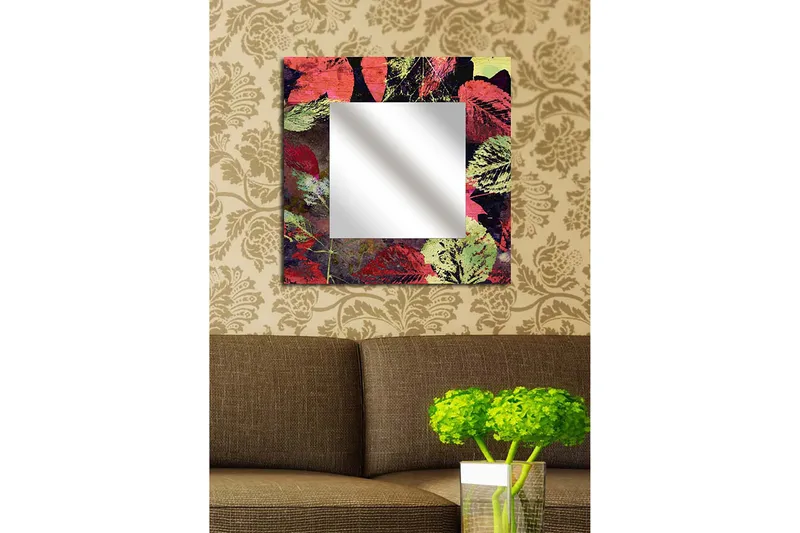 Sisustuspeili Krasnaja 50x50 cm Christmas Nature, Pleksilasi/Monivärinen