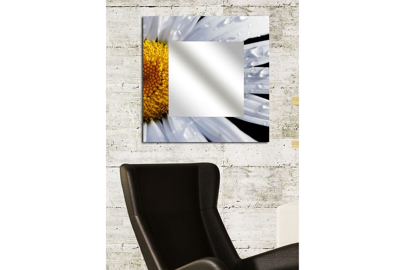 Sisustuspeili Krasnaja 50x50 cm Flowers - Pleksilasi/Monivärinen - Sisustustuotteet - Peili