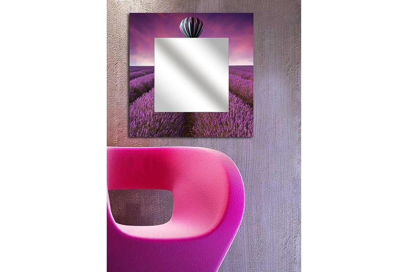 Sisustuspeili Krasnaja 50x50 cm Nature - Pleksilasi/Monivärinen - Sisustustuotteet - Peili