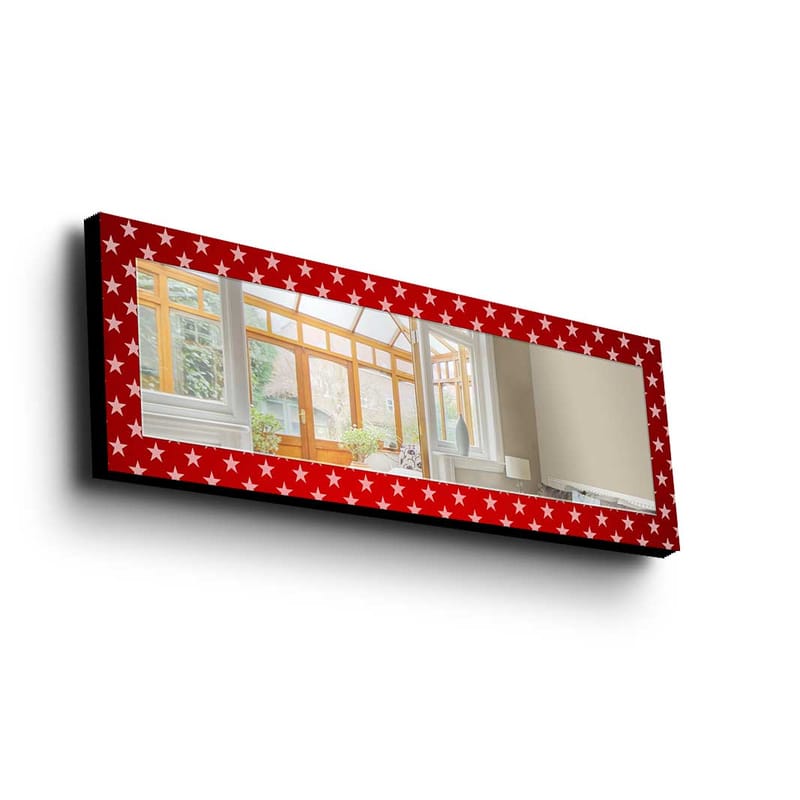 Sisustuspeili Kytlym 40x120 cm Christmas - Peililasi/Kangas/Moniväri - Sisustustuotteet - Peili
