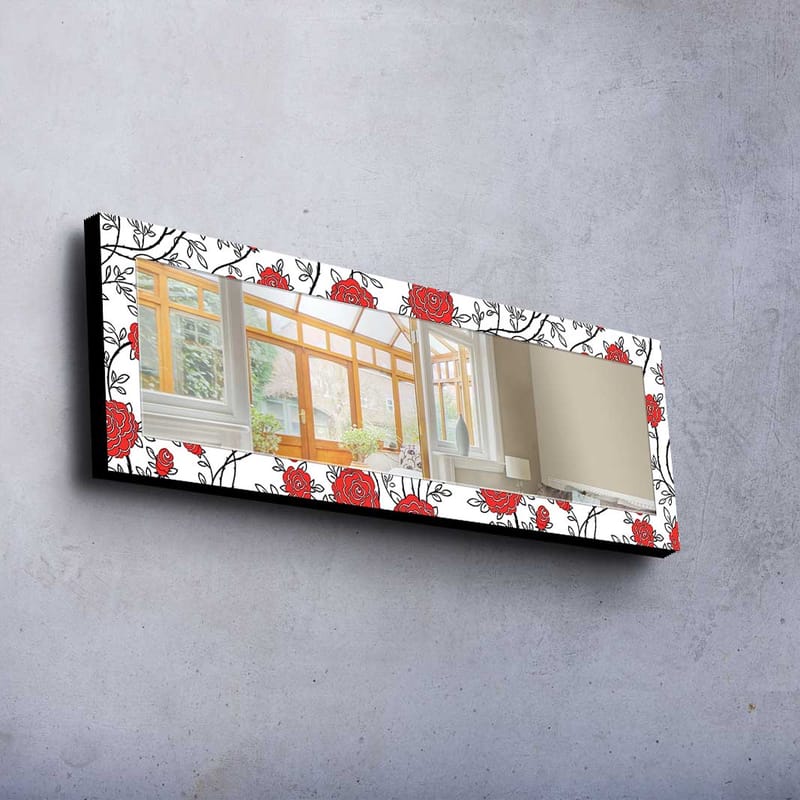 Sisustuspeili Kytlym 40x120 cm Christmas - Peililasi/Kangas/Moniväri - Sisustustuotteet - Peili