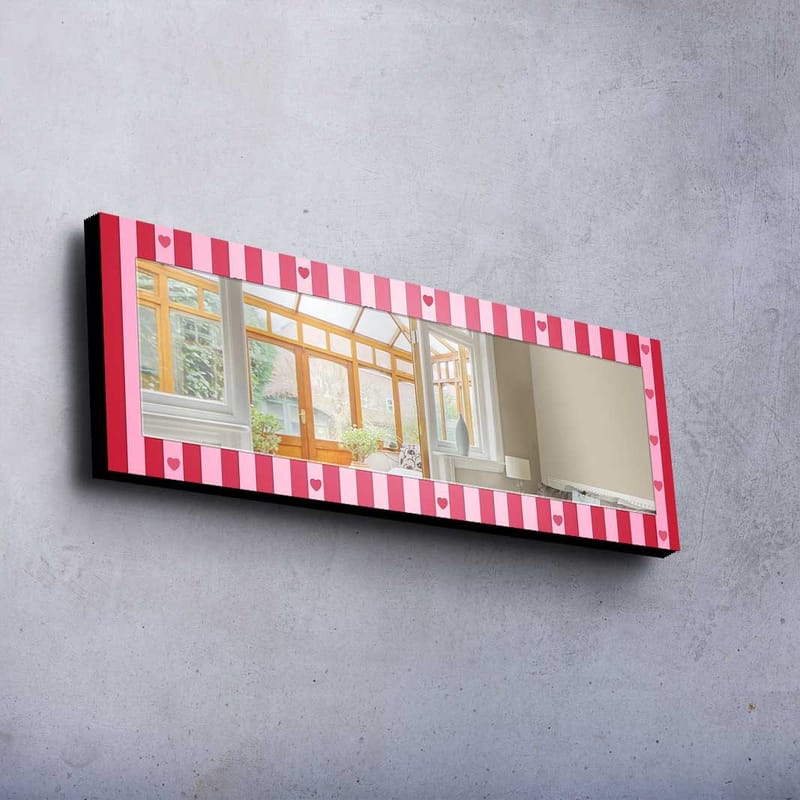 Sisustuspeili Kytlym 40x120 cm Christmas - Peililasi/Kangas/Moniväri - Sisustustuotteet - Peili