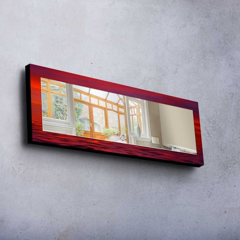 Sisustuspeili Kytlym 40x120 cm Christmas - Peililasi/Kangas/Moniväri - Sisustustuotteet - Peili