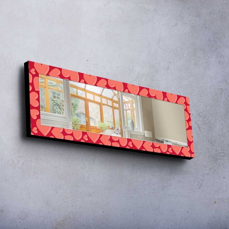 Sisustuspeili Kytlym 40x120 cm Christmas - Peililasi/Kangas/Moniväri - Sisustustuotteet - Peili