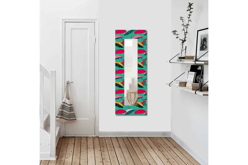 Sisustuspeili Petjora 40x120 cm Christmas, Canvas/Monivärinen