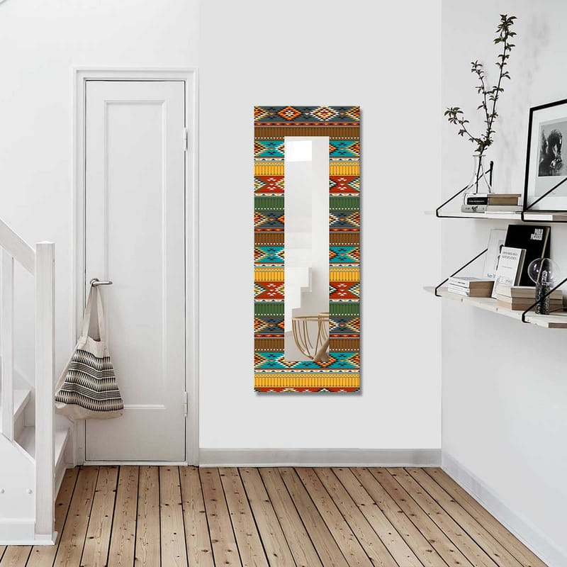 Sisustuspeili Petjora 40x120 cm Christmas - Canvas/Monivärinen - Sisustustuotteet - Peili