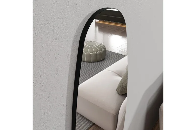 Sudattiapeili Keiichi Läpinäkyvä - Vaaleanvärinen puu - Sisustustuotteet - Peili