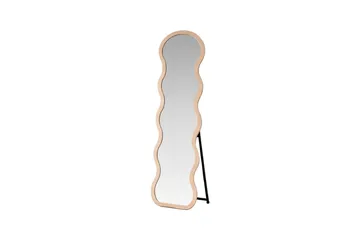 Suuri peili Venture Home Loui Beige - beige - Sisustustuotteet - Peili - Lattiapeili