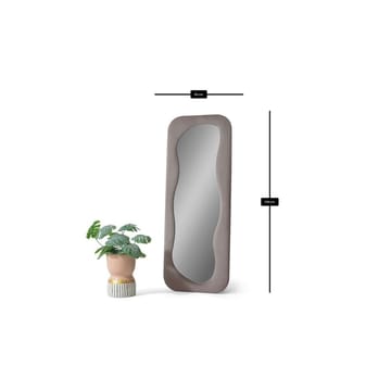 Taharoa Lattiapeili 65 x 170 cm - Taupe - Sisustustuotteet - Peili - Lattiapeili