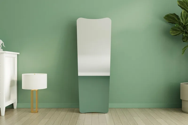 Vitros Seinään kiinnitettävä Peili Suorakulmainen 55 cm - Läpinäkyvä - Sisustustuotteet - Peili - Lattiapeili