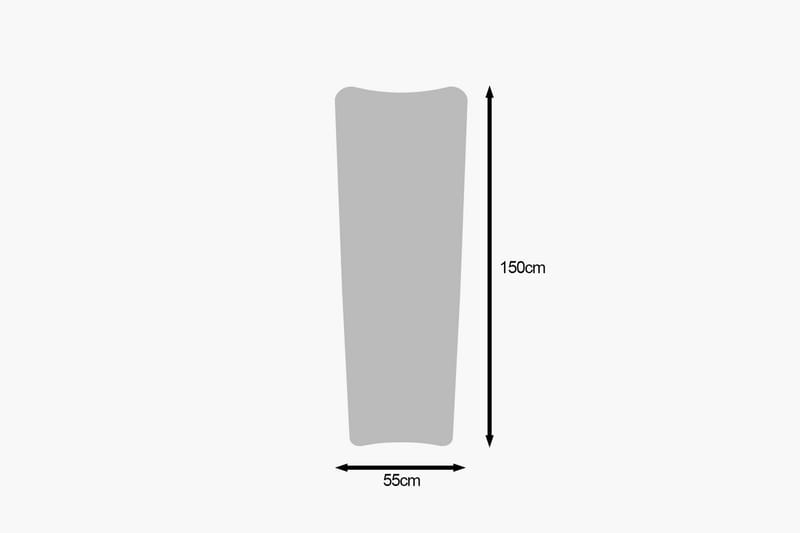Vitros Seinään kiinnitettävä Peili Suorakulmainen 55 cm - Läpinäkyvä - Sisustustuotteet - Peili