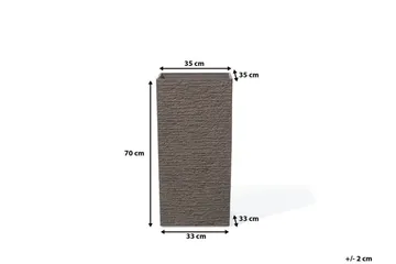 Ruukku Gaza 35 cm - Piha & ulkoaltaat - Viljely & puutarhanhoito - Kasvatus - Kukkaruukku & Istutusastia - Suuret kukkaruukut