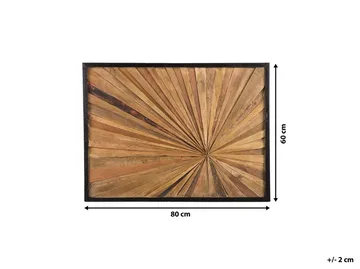 Seinäkoriste Merida 80 cm - Puu/Luonnonväri - Sisustustuotteet - Taulu & taide